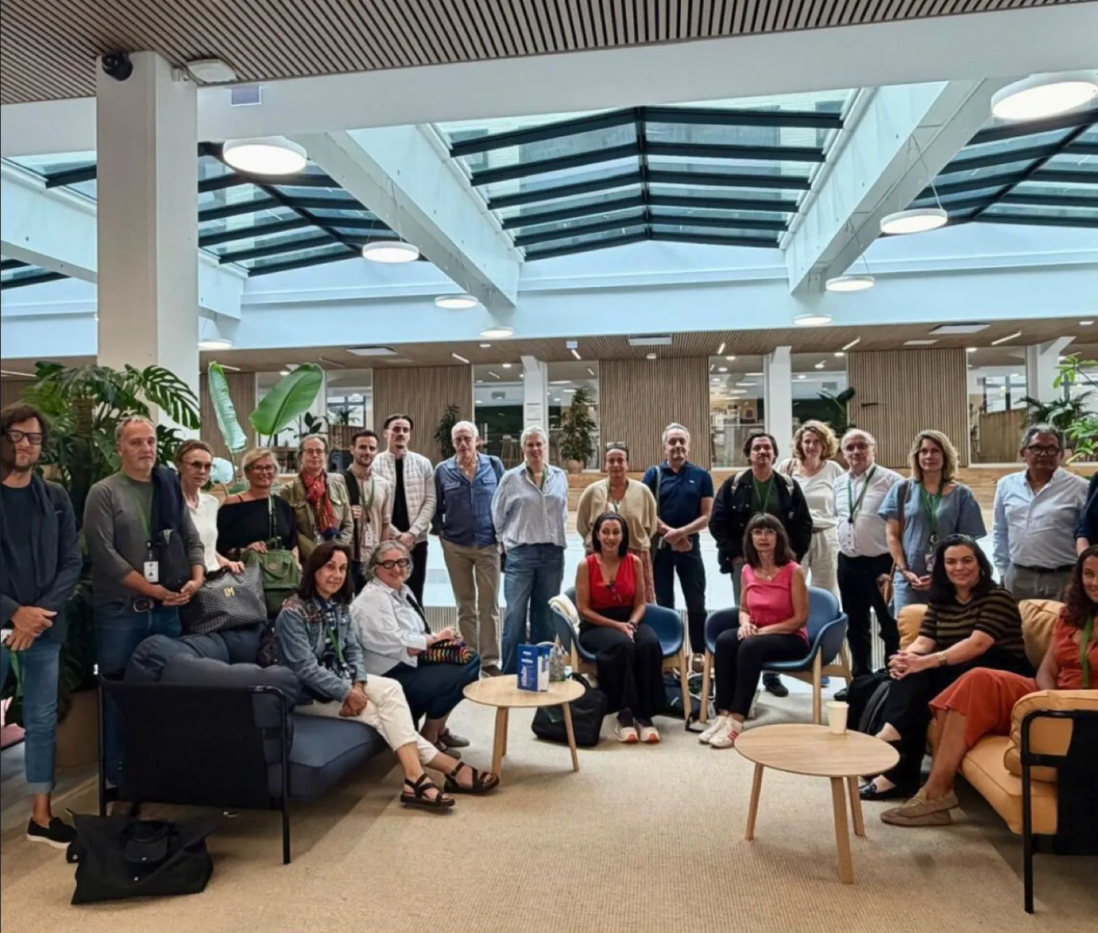 Photo de groupe des participants de la journée de formation IA